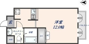 メゾンパティオⅡの物件間取画像